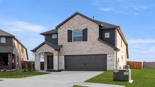 New construction Single-Family house 778 Hidden Feather Dr, Lavon, TX 75166 plan Holbrook II - image