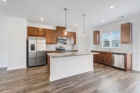 New construction Townhouse house 67 Wilder Ridge Wy, Lawrenceville, GA 30044 plan Forsyth - image