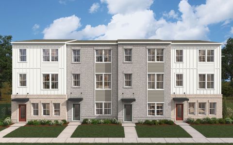 New construction Townhouse house 2820 Macedonia Rd, Powder Springs, GA 30127 plan The Quinn - image