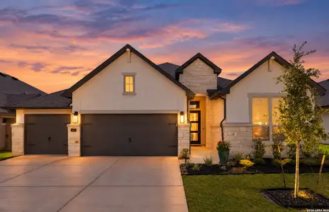 New construction Single-Family house 1619 Dunvegan Park, Bulverde, TX 78163 plan Franklyn - image