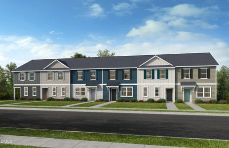 New construction Townhouse house 2618 Addlet Dr, Raleigh, NC 27610 - image