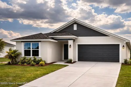 New construction Single-Family house 1166 Kylar Dr Nw, Palm Bay, FL 32907 plan 1720 - image