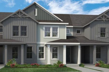 New construction Townhouse house 14014 Scarlet Aster Alley, Winter Garden, FL 34787 - photo 0