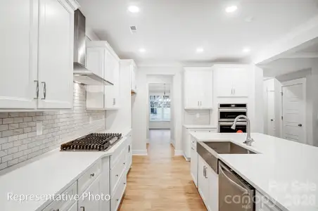 New construction Single-Family house 3504 Charolais Ln, Harrisburg, NC 28075 plan Colfax - image