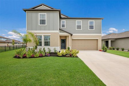 New construction Single-Family house 8732 Sunset Park Trl, Parrish, FL 34219 plan Trenton - image