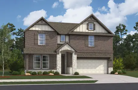 New construction Single-Family house 14515 Inspiration Pt, San Antonio, TX 78253 plan Rainier - image