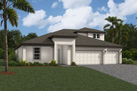 New construction Single-Family house 8424 Kathleen Rd, Lakeland, FL 33810 plan Haven Bonus - image