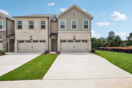 New construction Townhouse house 6773 Armonia Dr Sw, Mableton, GA 30126 plan Foxglove - image