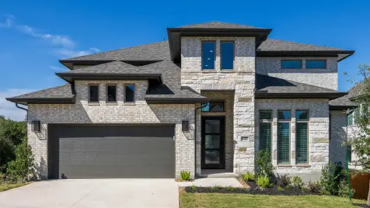 New construction Single-Family house 1317 White Daisy Ln, Georgetown, TX 78628 plan 3396W - image