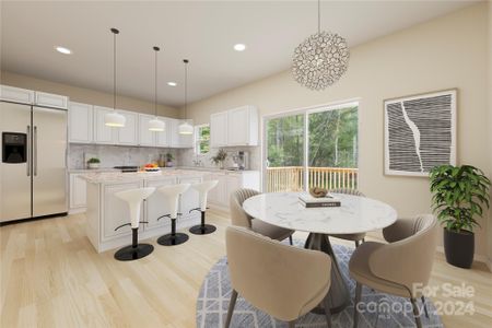 Virtual staging for kitchen