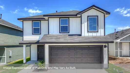New construction Single-Family house 269 Fairlawn Wy, Maxwell, TX 78656 plan The Franklin - image