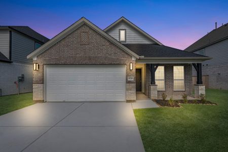 New construction Single-Family house 8719 Mallow Rose Wy, Rosharon, TX 77583 plan 218 - image