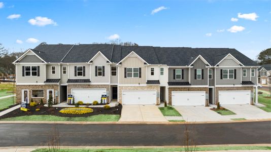 New construction Townhouse house 1002 King Iron Dr, Lawrenceville, GA 30045 Stratford- photo 0