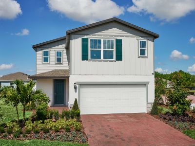 New construction Single-Family house 4030 Copperleaf Ln, Haines City, FL 33844 Zion- photo 0