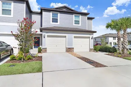 New construction Townhouse house 10263 Trumpet Honetsuckle Wy, San Antonio, FL 33576 - image