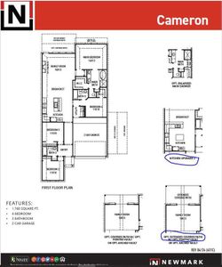 The floorplan is very functional and includes all the essential spaces for comfotable living.