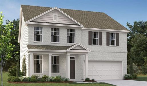 New construction Single-Family house 87 Gresham Ct, Dawsonville, GA 30534 plan Hampstead - image
