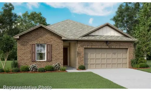 New construction Single-Family house 12641 Big Ranch Rd, Fort Worth, TX 76179 plan Aurora - image