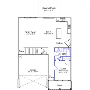 New construction Single-Family house 1694 Piper Creek Ave, Newton, NC 28658 plan Meriwether - image 5