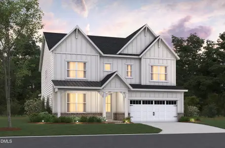 New construction Single-Family house 2466 Vetrina Wy, Apex, NC 27502 plan Alexander - image