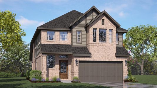 New construction Single-Family house 2930 Sunrise Field Lane, Fulshear, TX 77423 Sedona 40' Lot- photo 0