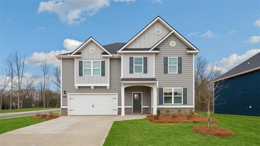 New construction Single-Family house 110 Melrose Ct, Jefferson, GA 30549 plan Halton - image