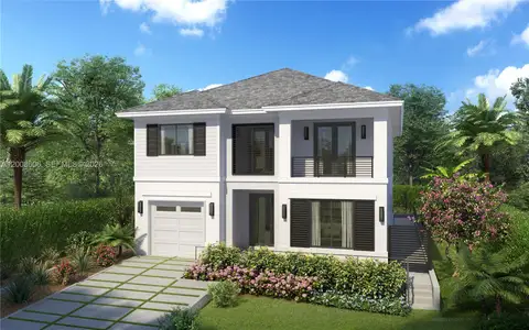 New construction Single-Family house 5991 Sw 35 St, Miami, FL 33155 - image