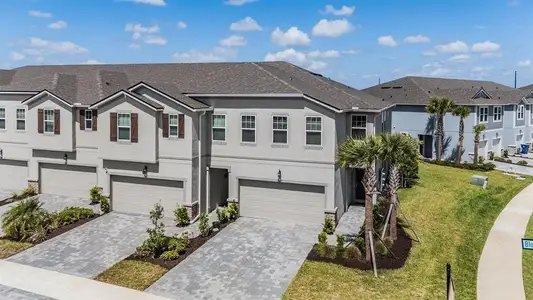 New construction Townhouse house 19219 Blue Pond Dr, Lutz, FL 33558 - image