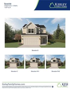 New construction Single-Family house 2036 Linda Drive SW, Austell, GA 30168 plan Seaside - image