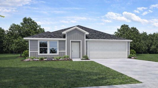 New construction Single-Family house 239 Golden Eagle Blvd, New Waverly, TX 77358 plan Lakeway - image
