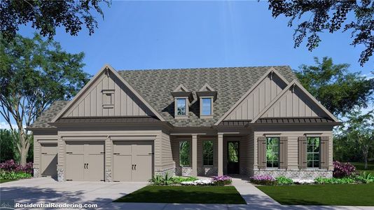 New construction Single-Family house 371 Lake Vista Dr, Statham, GA 30666 - image