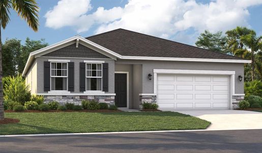 New construction Single-Family house 1272 Blue Daze Ln, Eustis, FL 32726 plan The Webber - image