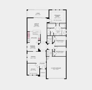 Structural options added include: Gourmet kitchen, 8' interior doors, tray ceiling package, and whole house impact windows.