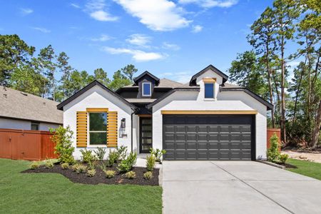 New construction Single-Family house 12935 Soaring Forest Dr, Conroe, TX 77302 plan Jensen - image