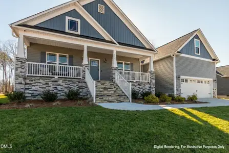 New construction Single-Family house 418 Carolina Landing Dr, Zebulon, NC 27597 plan Macklee - image