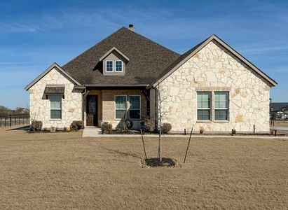 New construction Single-Family house 12116 Magma Ct, Krum, TX 76249 plan Bluebonnet - image