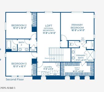 New construction Single-Family house 43499 N Wollemi St, Queen Creek, AZ 85140 plan 4504 - image 3