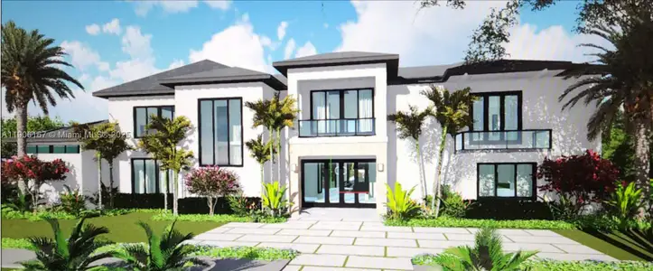 New construction Single-Family house 8045 Sw 128Th St, Pinecrest, FL 33156 - image