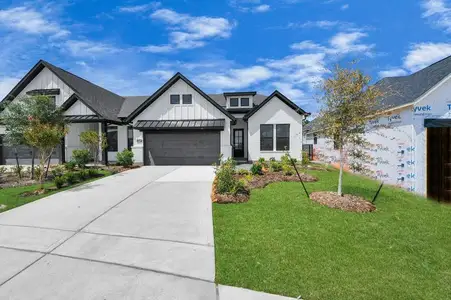 New construction Townhouse house 11407 Red Stripe Dr, Cypress, TX 77433 - image