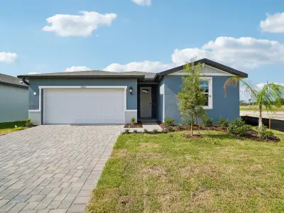 New construction Single-Family house 13684 Umber Forest St, Hudson, FL 34669 plan Essex - image