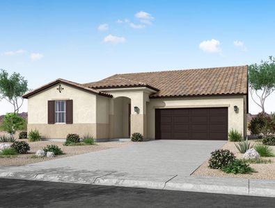 New construction Single-Family house 4013 S 178Th Ln, Goodyear, AZ 85338 Juniper - El Cidro- photo 0