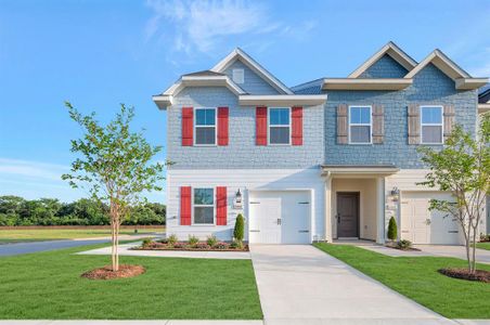 New construction Townhouse house 9404 Mill St, Unit F, Providence Village, TX 76227 - image