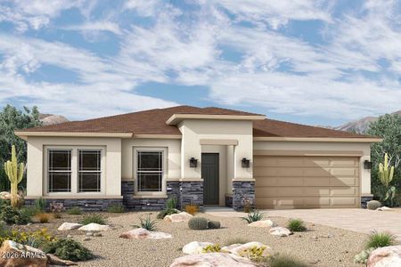 New construction Single-Family house 2841 E Picual Ave, San Tan Valley, AZ 85140 plan The Monticello - image