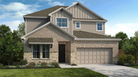 New construction Single-Family house 4525 College Square Dr, Round Rock, TX 78665 Oltorf- photo 0 0