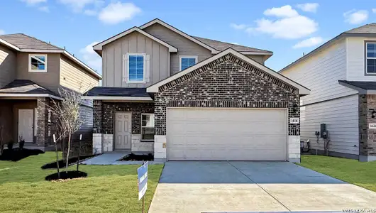 New construction Single-Family house 14616 Childress Fls, San Antonio, TX 78245 plan The Nicole - image