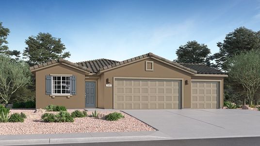 New construction Single-Family house 8917 E Crimson Snowberry Wy, Vail, AZ 85641 plan Dolly - image