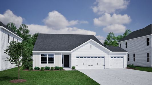 New construction Single-Family house 5042 Burke Meadows Run, Chesnee, SC 29323 plan Gwinnett II - image