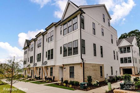 New construction Townhouse house 2009 Belmont Terraces Lane, Unit 11, Charlotte, NC 28205 The Belmont- photo 0