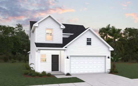 New construction Single-Family house 273 Tenbury Ln, Raeford, NC 28376 plan Intrigue - image