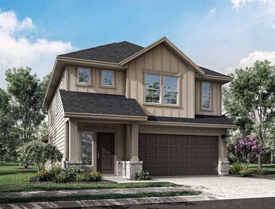 New construction Single-Family house 21607 Lime Moss Lane, Cypress, TX 77433 Tyler- photo 0